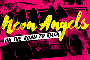 Cherie Bomb - Punk rock script font, a Script Font by Great Scott! (Thumbnail 5 of 8)