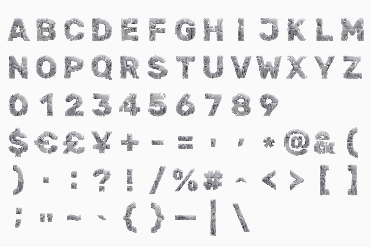 Fragment Font, a Sans Serif Font by itefan Studio (Photo 4 of 5)