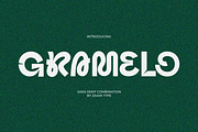 Gramelo, a Sans Serif Font by zaaintype (Thumbnail 1 of 10)