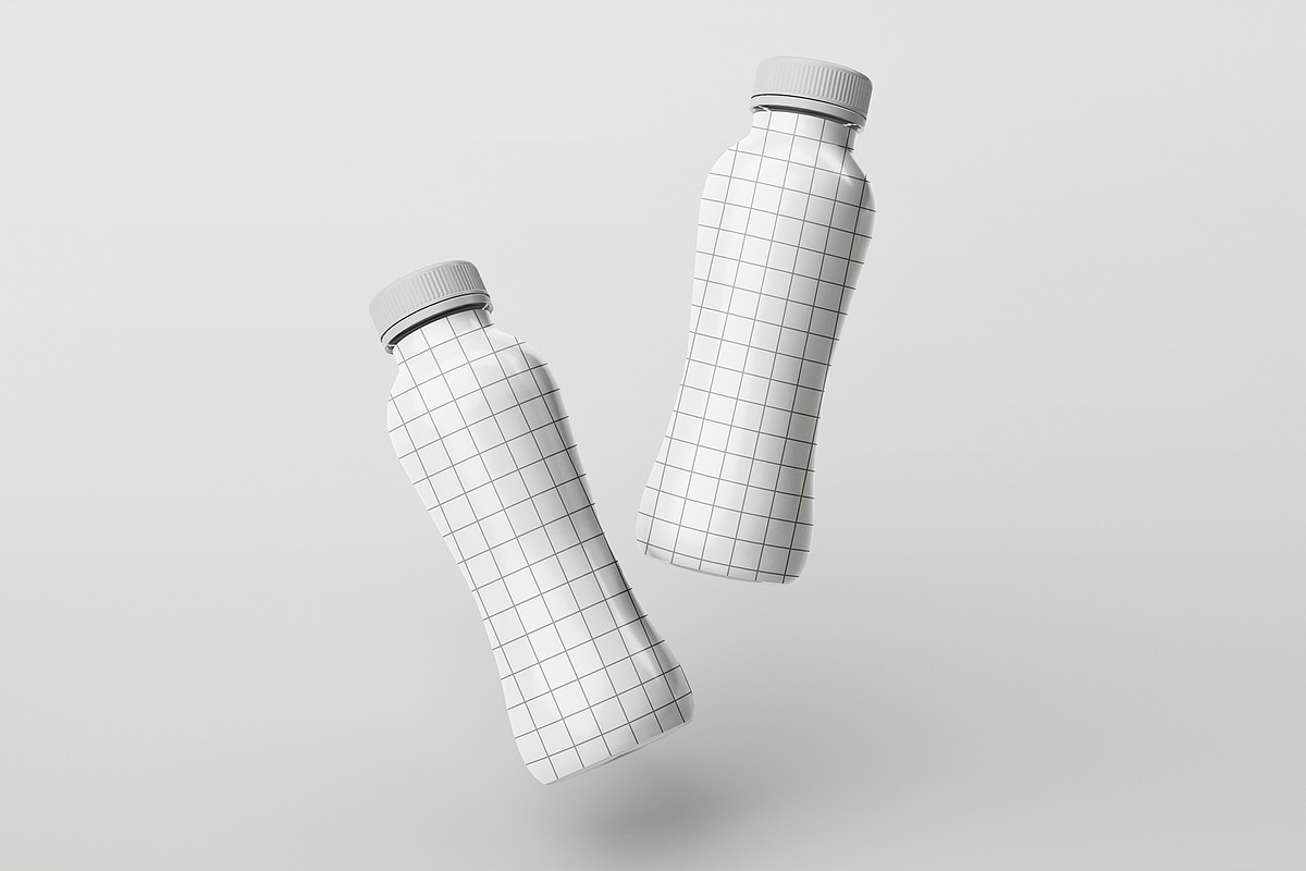 Tonic Water Bottle Mockup Set, a Cups & Container Mockup by Mirachma Project (Photo 6 of 7)