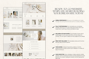 Wix Website Template Photography