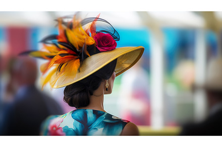 woman in hat at ascot racecourse, a Beauty & Fashion Photo by Neirfy