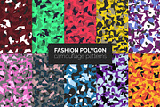 Fashion Polygon Camouflage Patterns, a Pattern Graphic by 3Y_Design (Thumbnail 1 of 6)