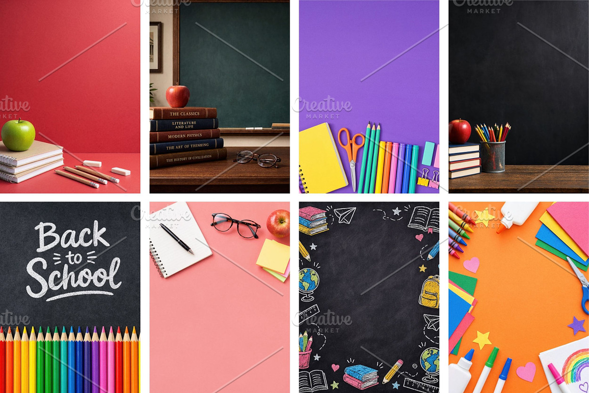 65 Back to School Backgrounds, a Background Photo by Selenique Studio (Photo 7 of 13)