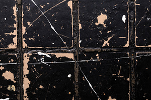 Grungy Black Tile Texture, a Background Photo by Ales Munt