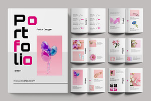 Portfolio Layout, a Magazine Template by ContestDesign