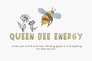 Wild Honey. Whimsical Font, a Handwritten Font by PaperJamLab (Thumbnail 2 of 15)