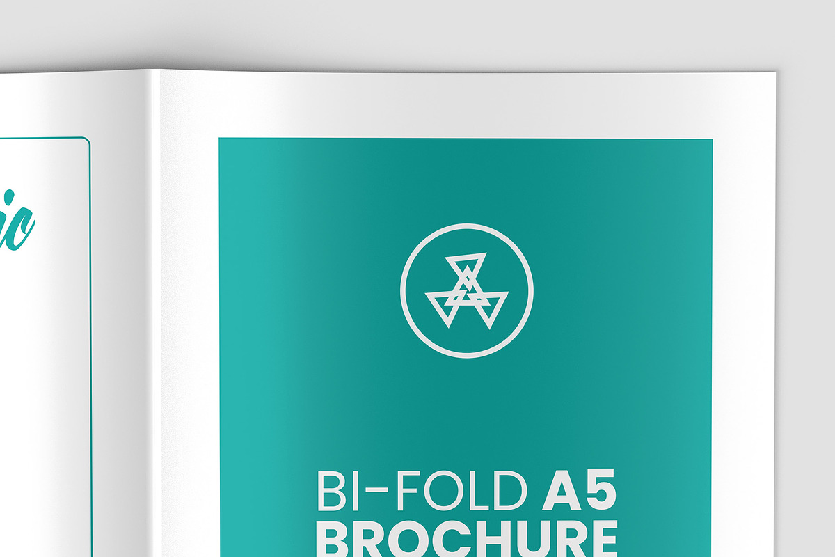 Bi-Fold A5 Brochure Mock-up, a Books & Magazine Mockup by Illusiongraphic (Photo 16 of 25)