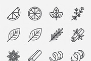 Vector Bundles Kitchen Outline Icons, an Outline Icon by adenpinkstore (Thumbnail 3 of 10)
