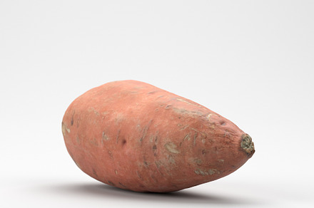 Photorealistic Sweet Potato, a Food & Drink 3D Model by gianniritschard