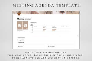 Notion Meeting Agenda Template