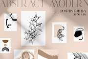 ABSTRACT MODERN POSTERS GALLERY, a Decorative Illustration by Yuliia Lashevska (Thumbnail 8 of 13)