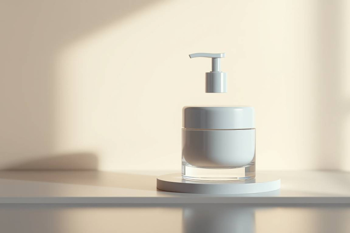 63 Skincare Bottle & Jar Set Mockup, an Advertising Mockup by adenpinkstore (Photo 2 of 25)