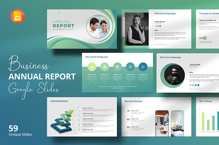 Annual Report Google Slides Template