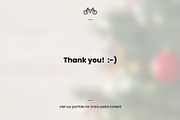 Christmas Greeting Flyer Background, a Design Template by TandemStock (Thumbnail 3 of 3)