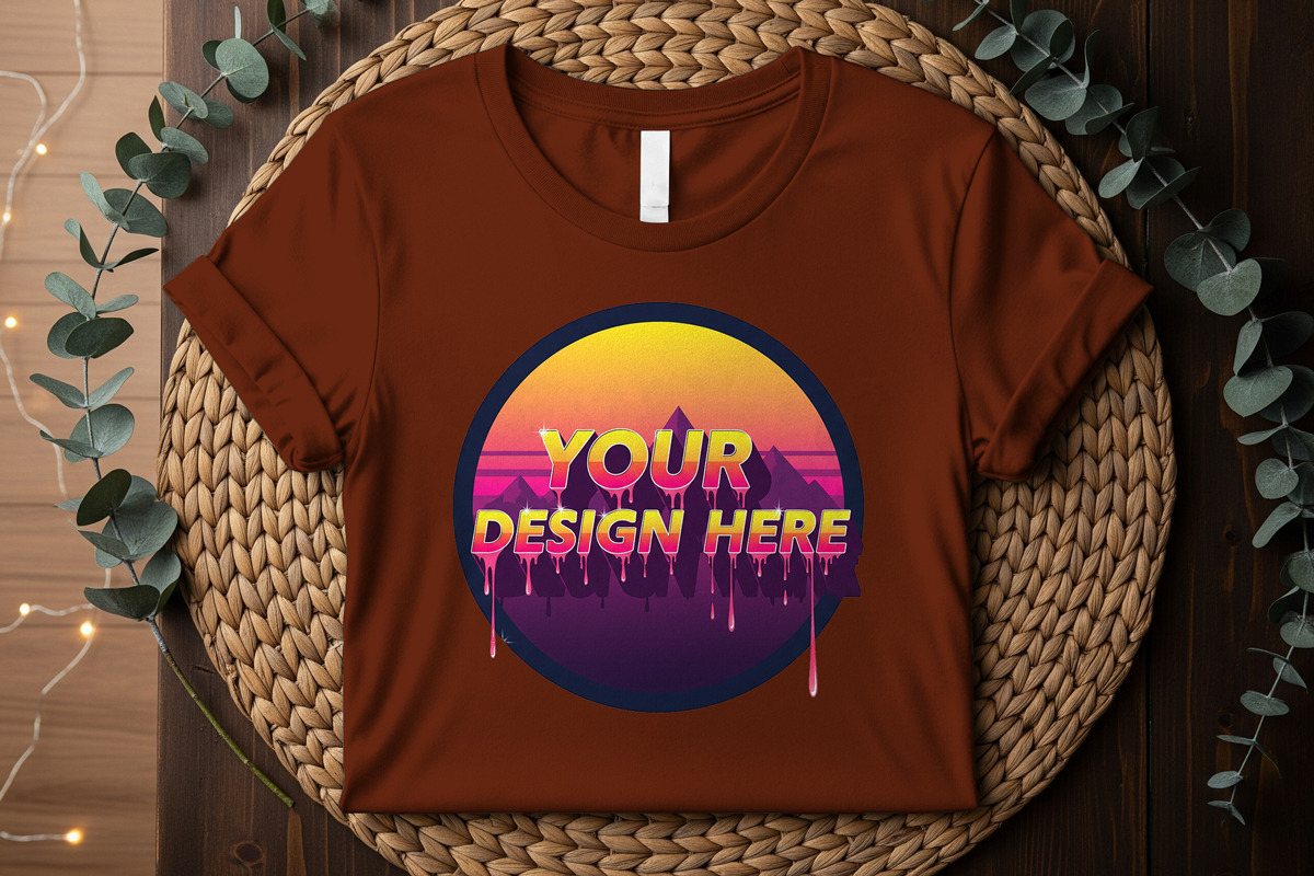 Cotton t-shirt mockup, a Shirt Mockup by Rami's Mockups (Photo 3 of 3)