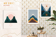 Art Deco Landscape Creator Kit, an Object Graphic by Polli Deeva (Thumbnail 14 of 19)