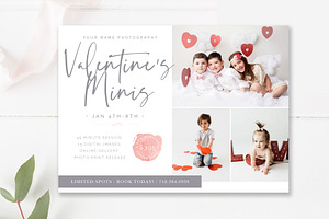 5x7 Valentines Photo Board