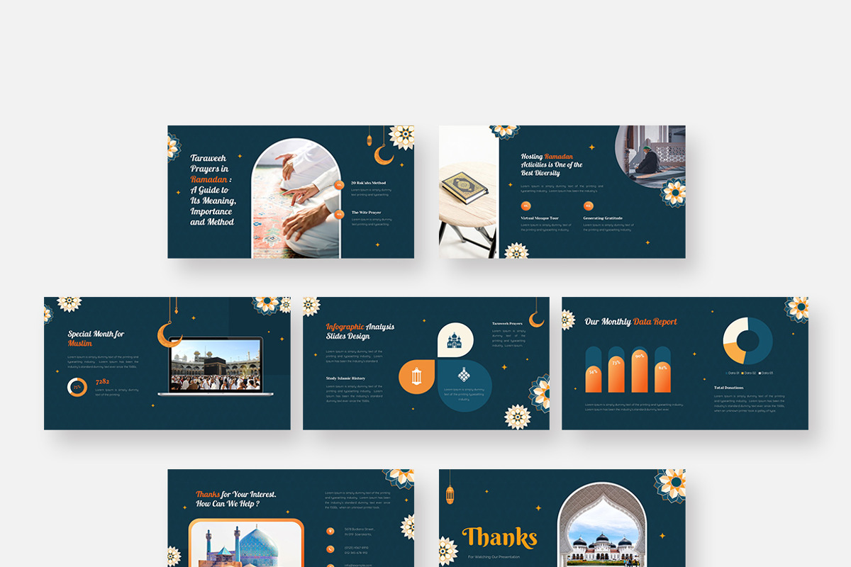 Ramadan Google Slides Presentation, a Presentation Template by Premast (Photo 3 of 3)