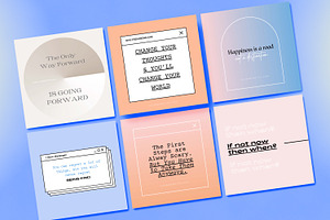 Gradient Instagram Quotes CANVA