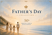 Father's Day Collection, a Decorative Illustration by MarisoArt (Thumbnail 1 of 16)
