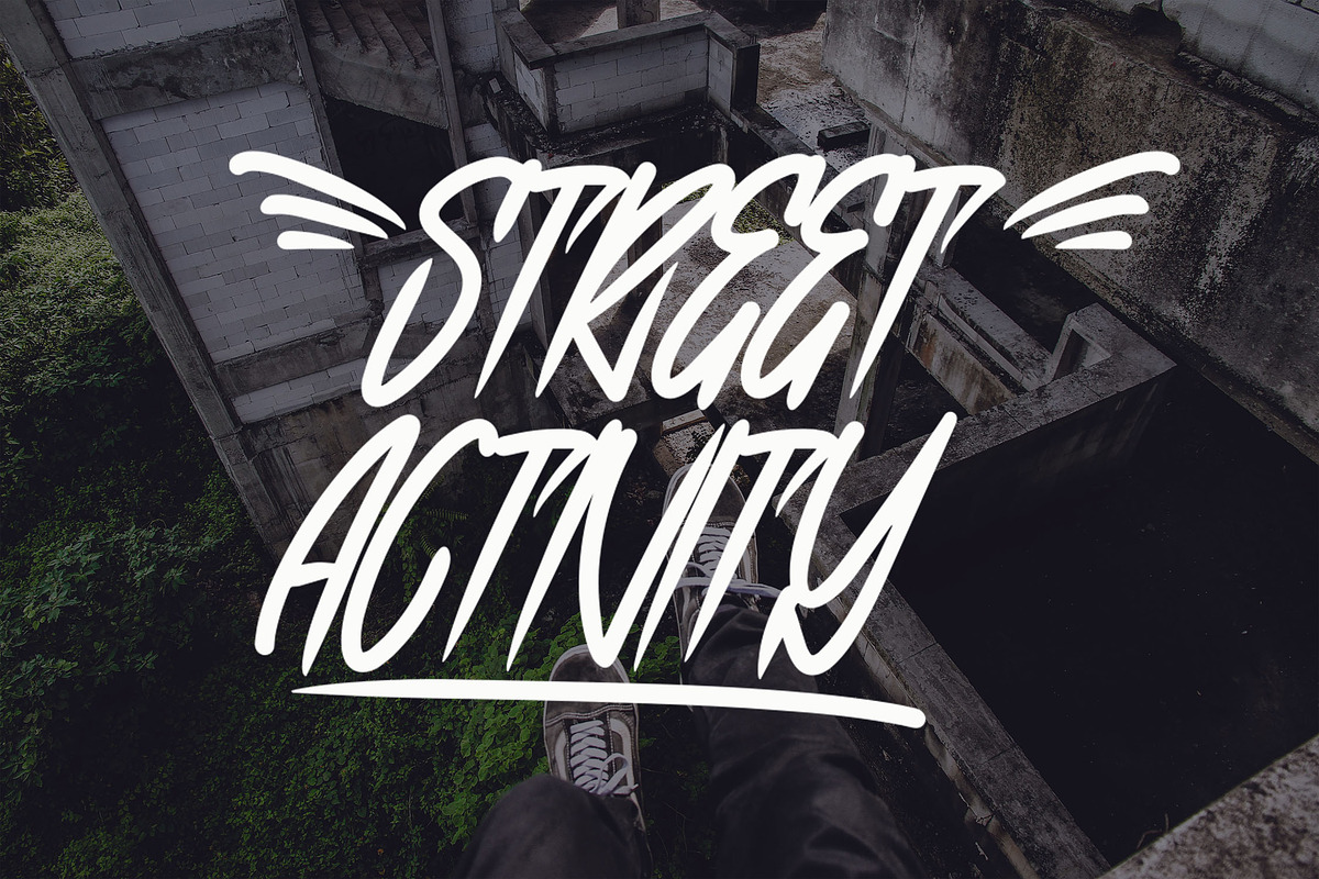 Quick Ankle Brush Font, a Handwritten Font by NTC Graphic (Photo 6 of 8)