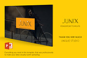 Junix Powerpoint Template, a Presentation Template by UniqueStudio (Thumbnail 13 of 13)