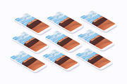 Pixel 3XL - 21 Clay Mockups - PSD, an iPhone Mockup by Asylab (Thumbnail 58 of 73)