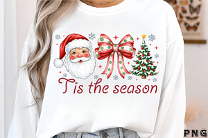 Tis the Season Christmas Png, an Illustration by Libby Wishes