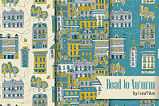 Road to Autumn, a Pattern Graphic by LunaSolvo (Thumbnail 2 of 2)
