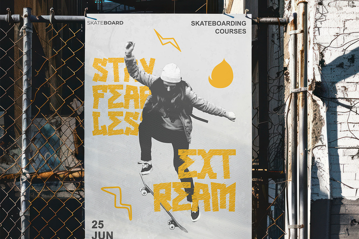 Retrera - Grunge Display Font, a Handwritten Font by Letterara (Photo 3 of 14)