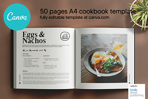 Mexican Recipes Canva Template Squar