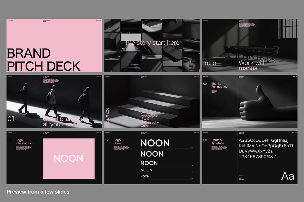 Brand Pitch Deck, a Presentation Template by Oday Noon (Photo 3 of 4)