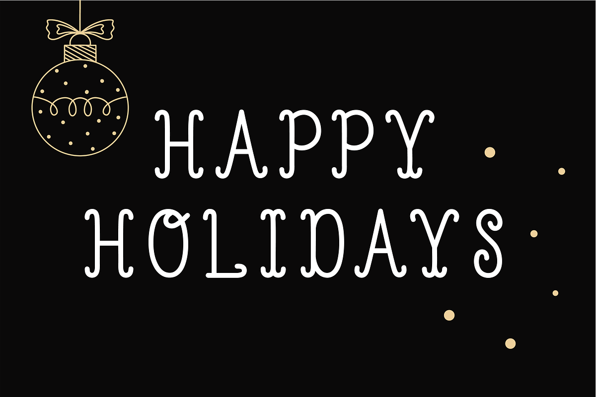 Merry and Bright font, a Serif Font by Nyla.Studio (Photo 3 of 9)