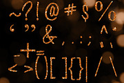 Orange Glitter Alphabet Clip Art Set, an Object Graphic by Paper Element (Thumbnail 3 of 5)