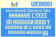 Late Afternoon font, a Font by weknow (Thumbnail 8 of 8)