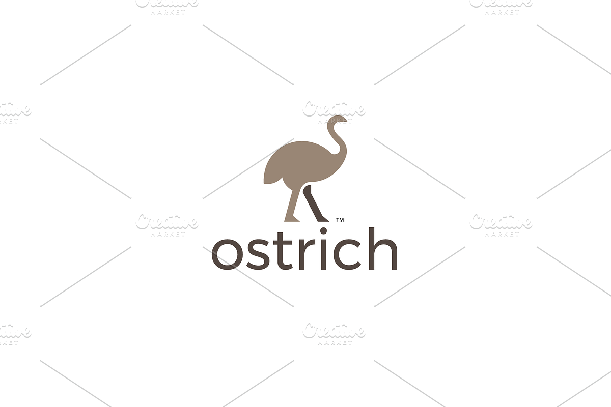 Ostrich Logo Design, a Branding & Logo Template by Graphicado (Photo 1 of 3)