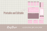 Weekly Planner Sticker PNG Set, a Templates & Theme by RimzStudio (Thumbnail 3 of 3)