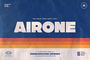 Airone Font, a Sans Serif Font by Indieground Design Inc. (Thumbnail 1 of 8)