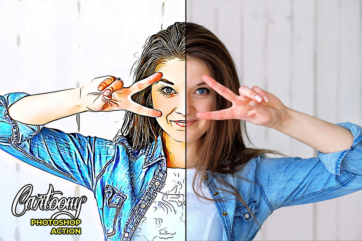 Cartoony Photoshop Action, an Action Add-On by KnightWipers (Photo 4 of 6)