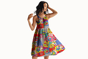 Sweet Baby Patchwork Pattern, a Pattern Graphic by StudioGlouna (Thumbnail 3 of 9)