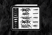 Graffiti Pack For Procreate by IKOS, a Brushes & More by Torus1 (Thumbnail 6 of 11)