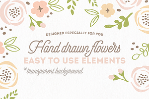 Hand Drawn DIY bouquets Vol. I