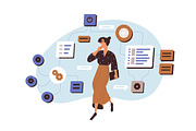 CMS, software architecture concept, a Work Illustration by Good Studio (Thumbnail 4 of 7)