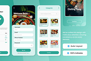 Dieting Tong - Food Delivery Mobile, an App Template by twinstd (Thumbnail 4 of 5)