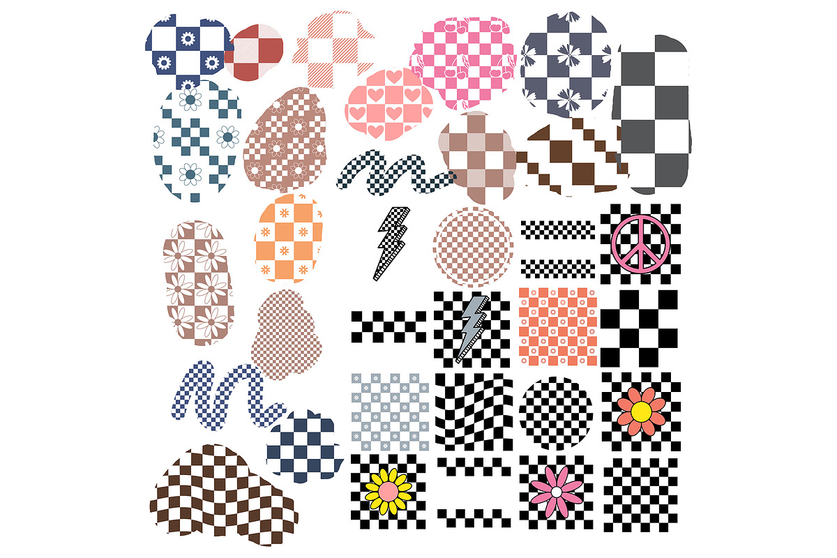 Checkered Procreate Brushes & Stamps, a Brush Add-On by Brush Lab (Photo 8 of 8)