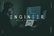 Tristan | Futuristic Font, a Sans Serif Font by Scratch Design (Thumbnail 10 of 15)