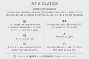 Resume/CV Bundle, a Resume Template by A1RESUME (Thumbnail 8 of 9)