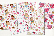 Valentine's Day Cupids and Doves, an Illustration by babenkoirusa (Thumbnail 5 of 12)