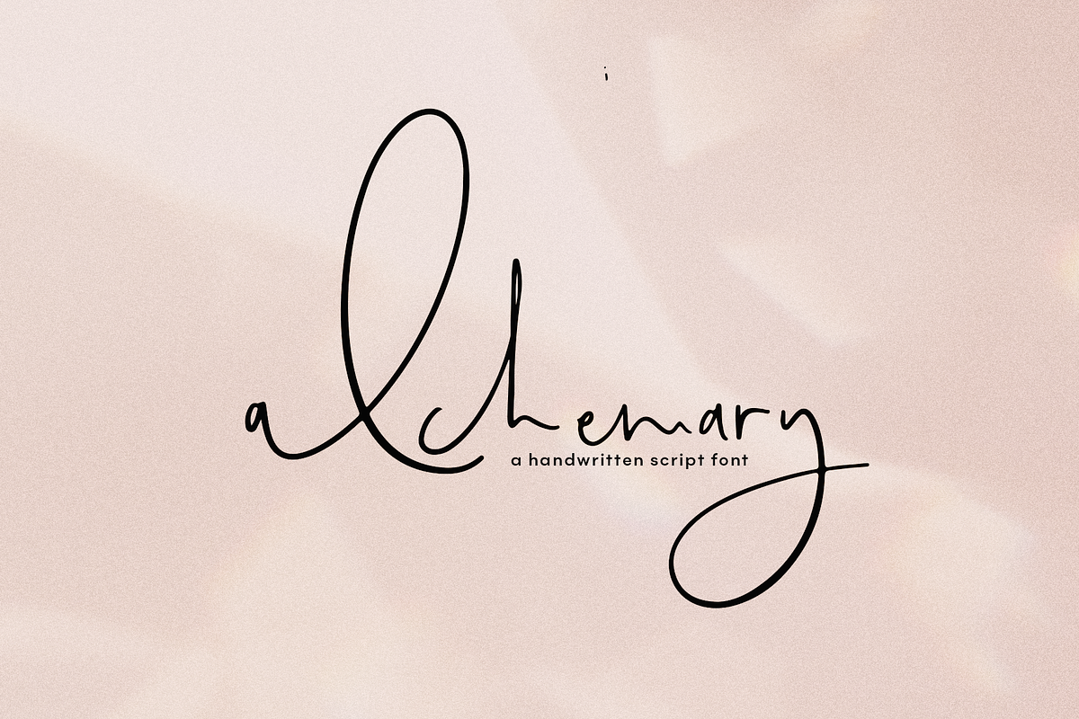 Alchemary | Handwritten Font